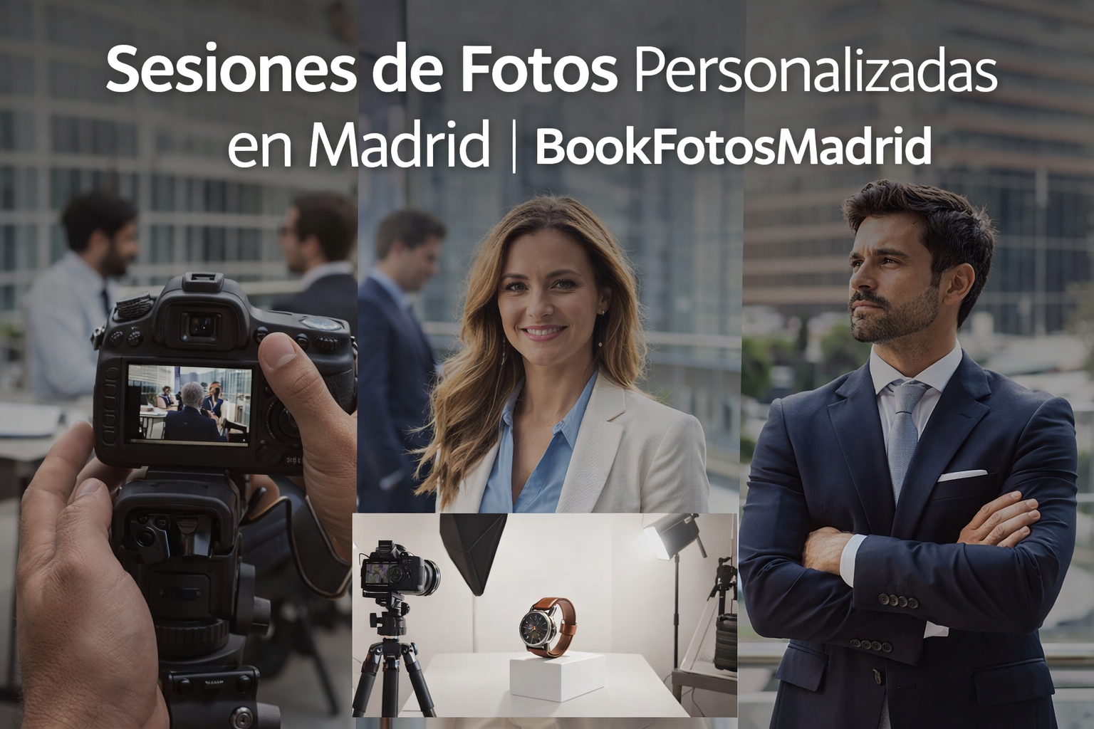 Fotógrafo de confianza en Madrid. Ofrece sesiones de fotos personalizadas para eventos, modelos y profesionales